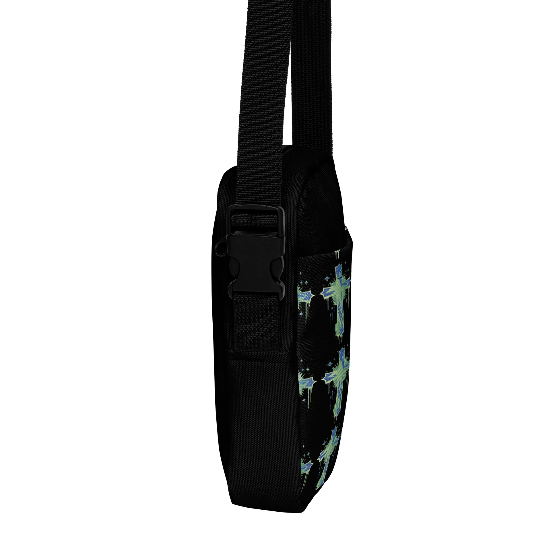 Green Cross Crossbody Utility Bag product image (5)