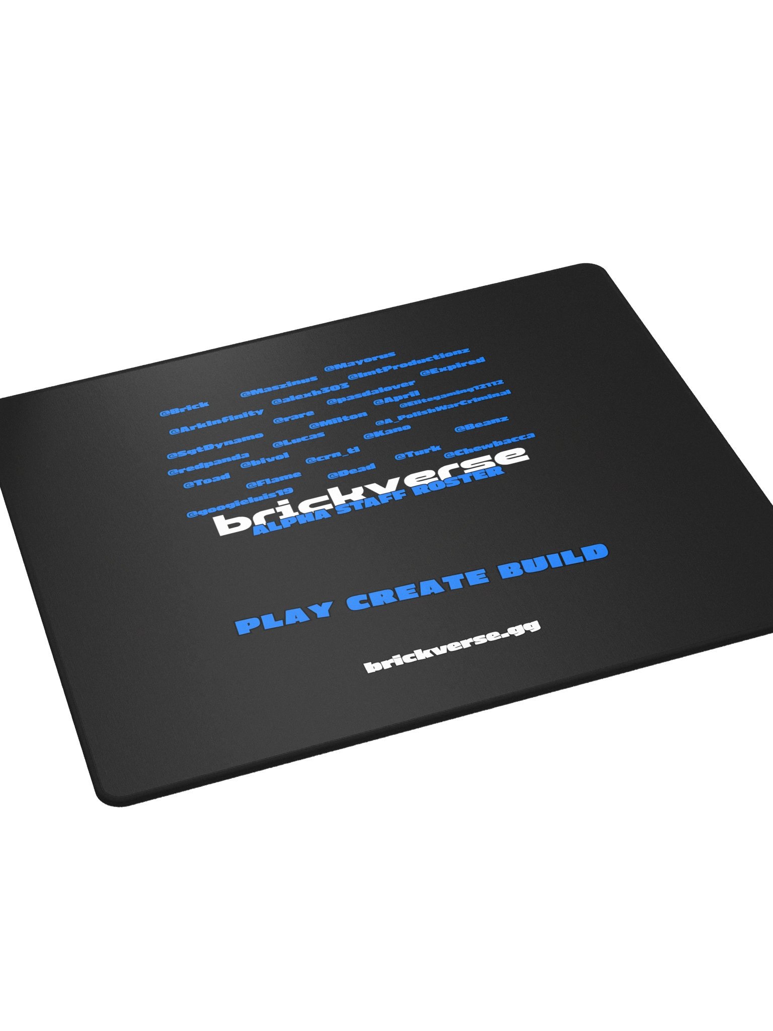 Brickverse Alpha Staff Roster Gaming Mouse Pad product image (3)
