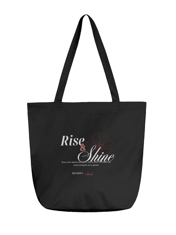 RISE & SHINE MOTIVATION TOTE BAG product image (1)