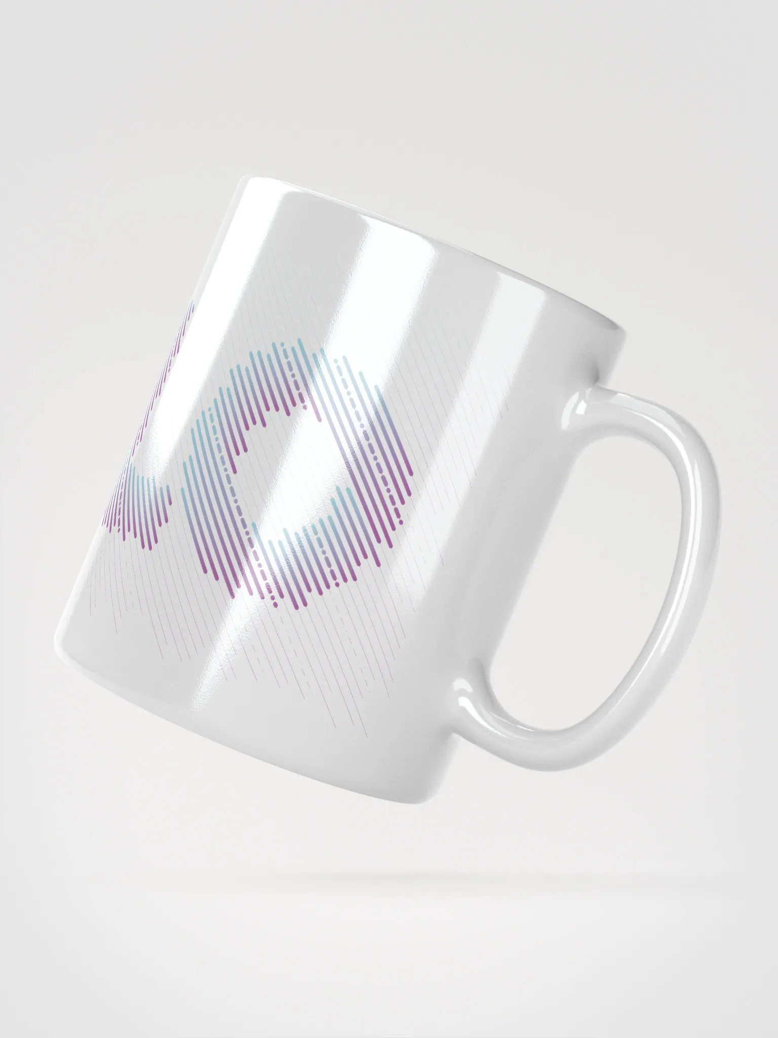 "Hello" White Mug product image (4)