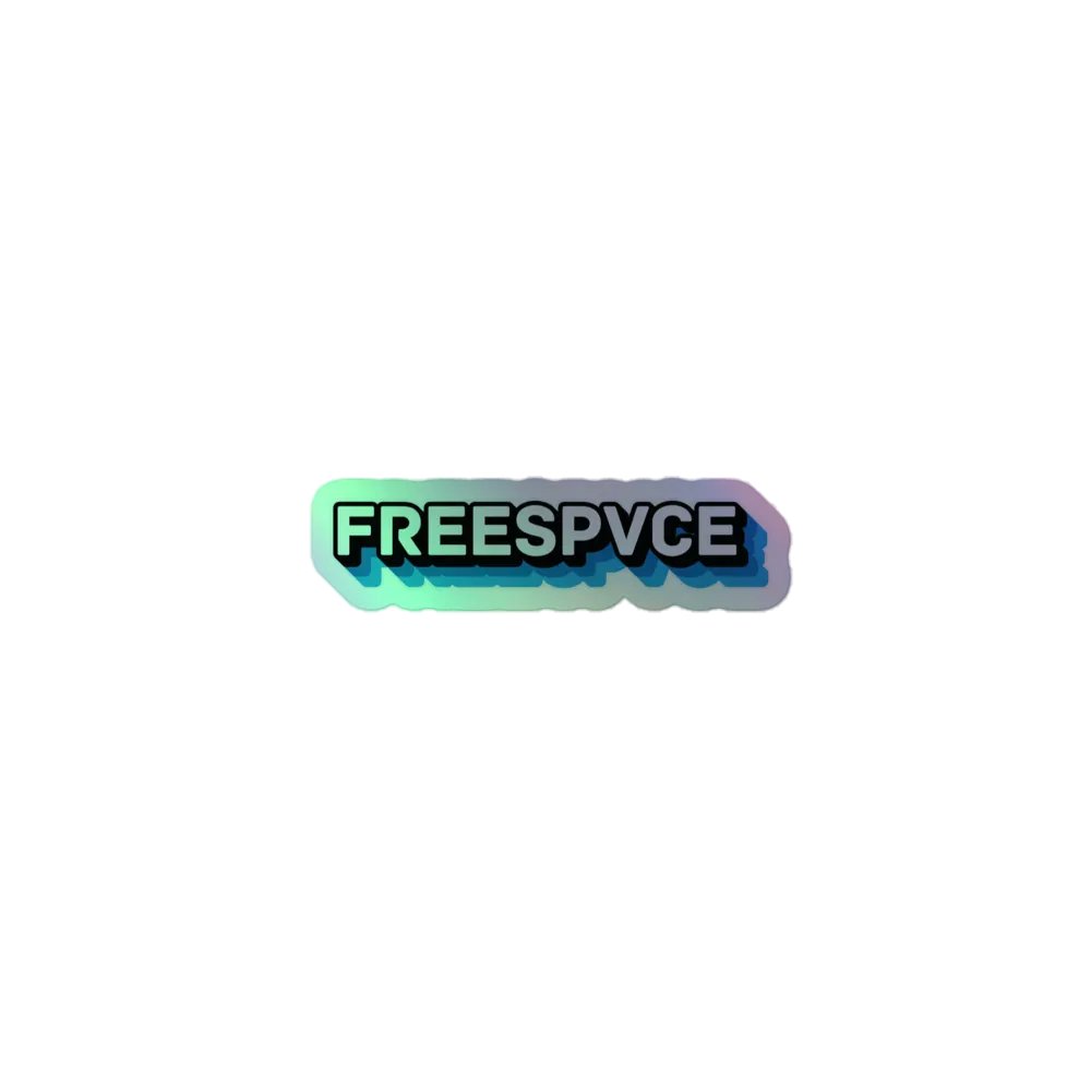 80s Holographic Sticker product image (1)