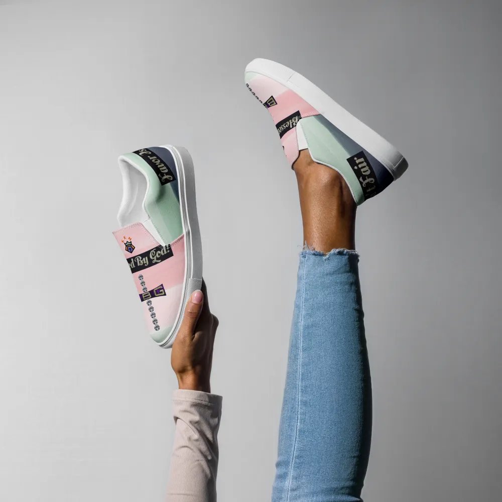 BBG Pink and Green Women's Slip On product image (6)