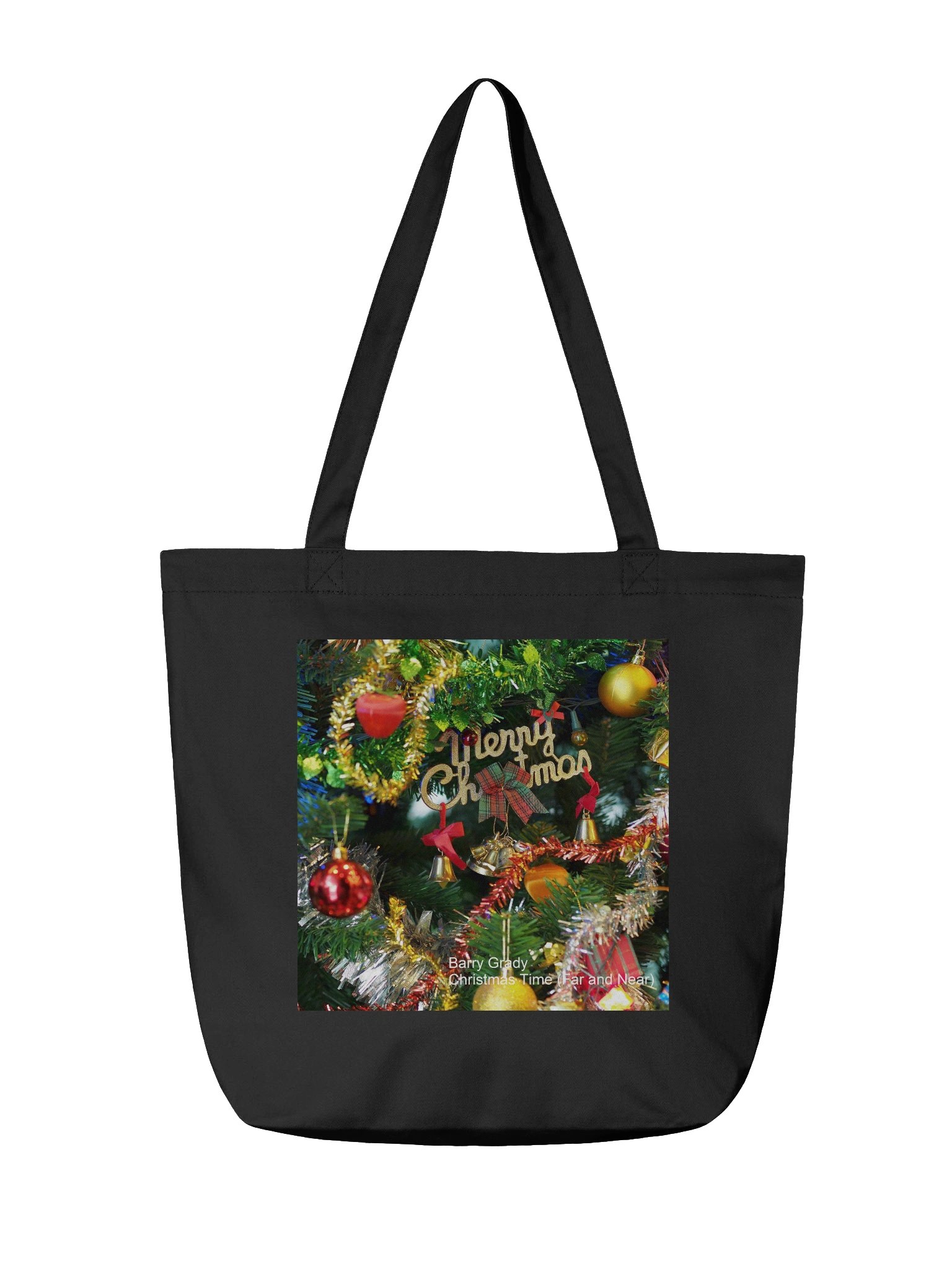 'Christmas Time (Far and Near)' Tree Tote Bag product image (2)