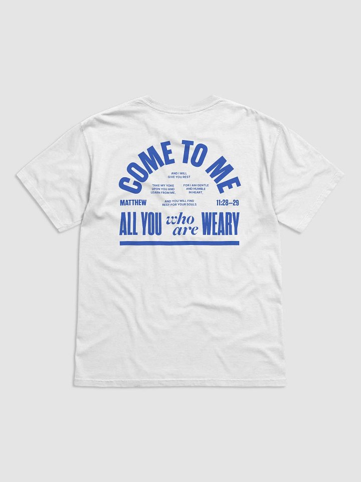 The Easy Yoke Tee | Matthew 11:28-29 product image (2)