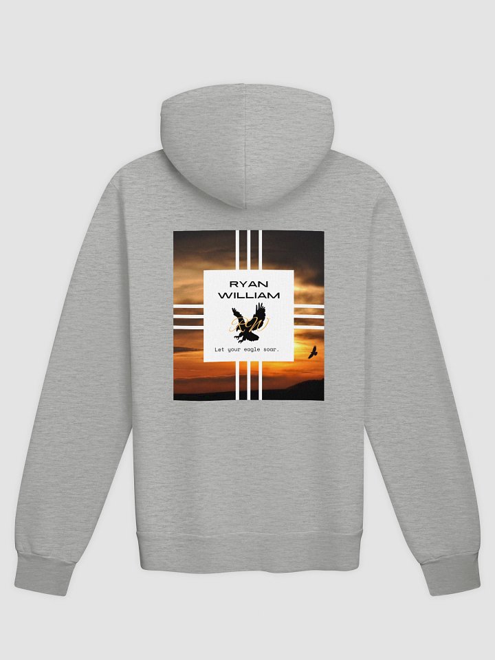 RYAN WILLIAM SUNSET EAGLE Super-Soft Hoodie Light product image (4)