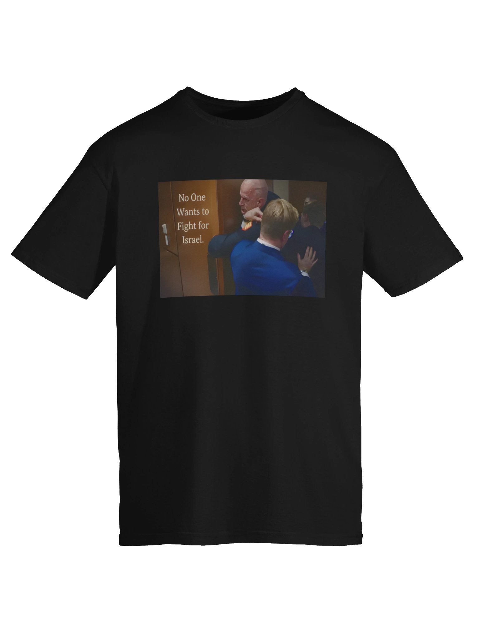 No One Wants to Fight for Israel Brian McGinnis T-Shirt product image (6)