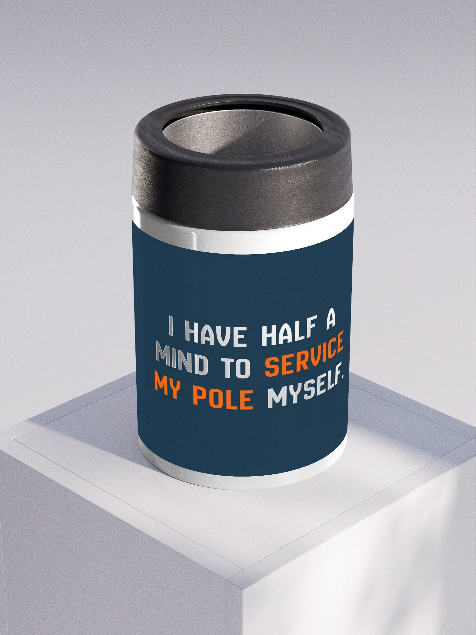 Half a Mind Steel Koozie product image (3)