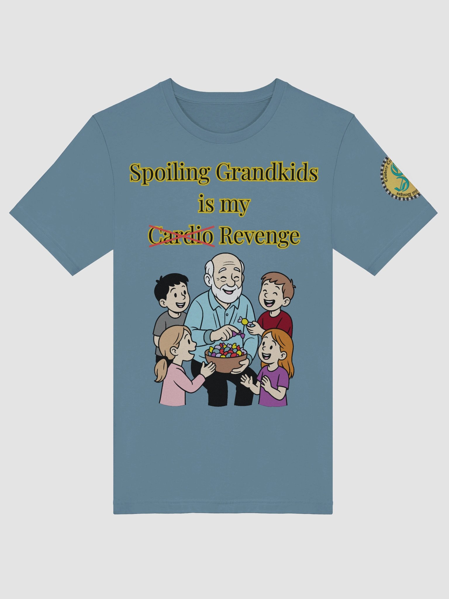 Spoiling Grandkids is my Cardio (Male) Bella+Canvas Supersoft T-Shirt Colors (3) product image (5)