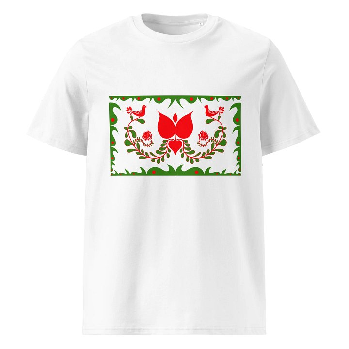 Traditional Hungarian Folk Art Flora Unisex Tee product image (1)