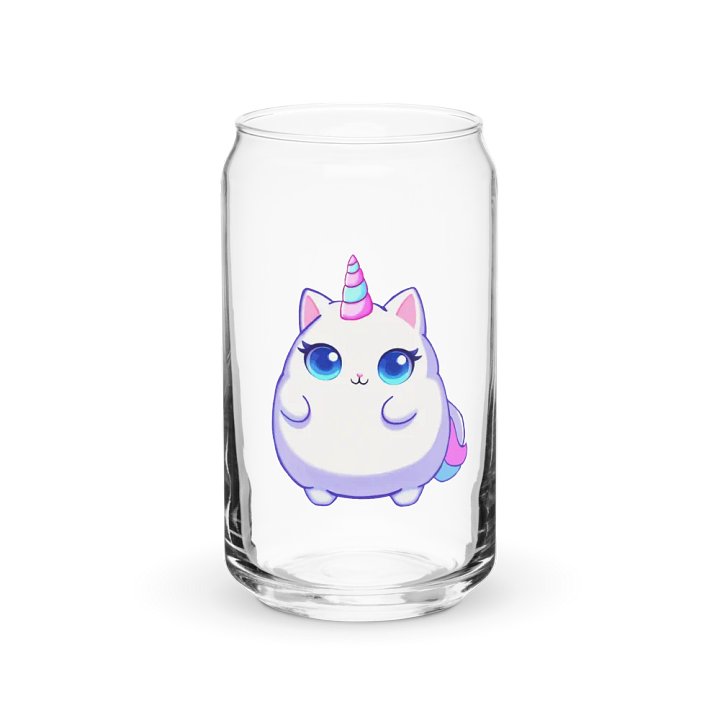 Unicorn Kitty Can-Shaped Glass product image (1)