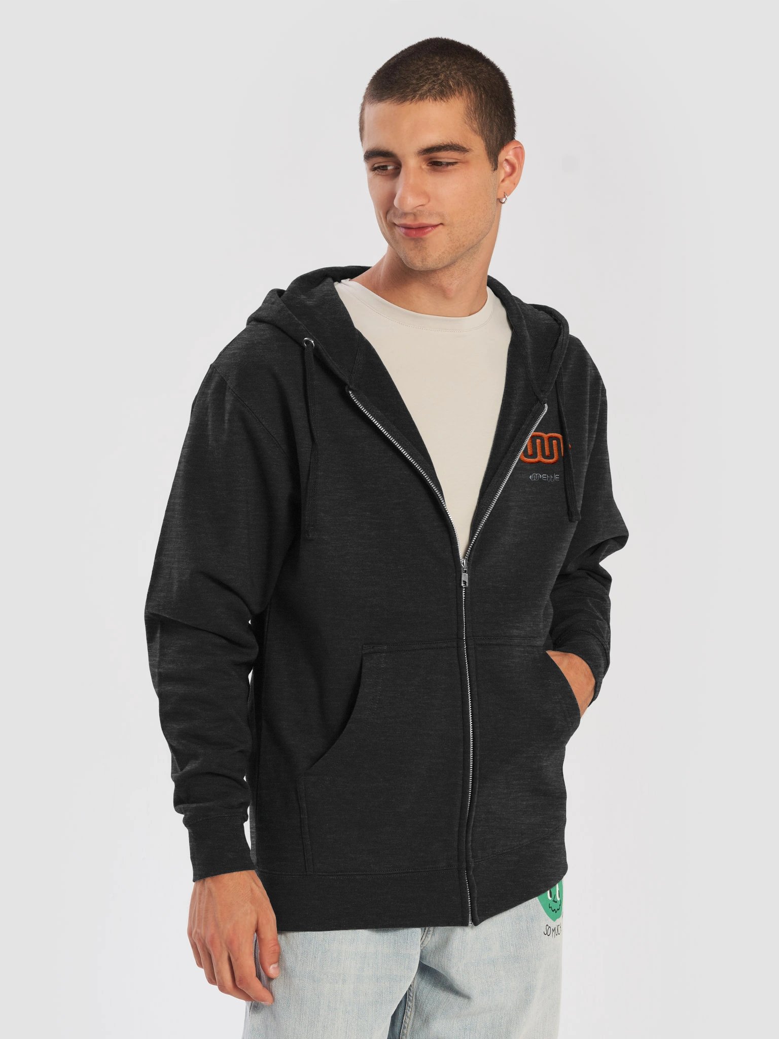 Mettle Hoodie Grey product image (5)