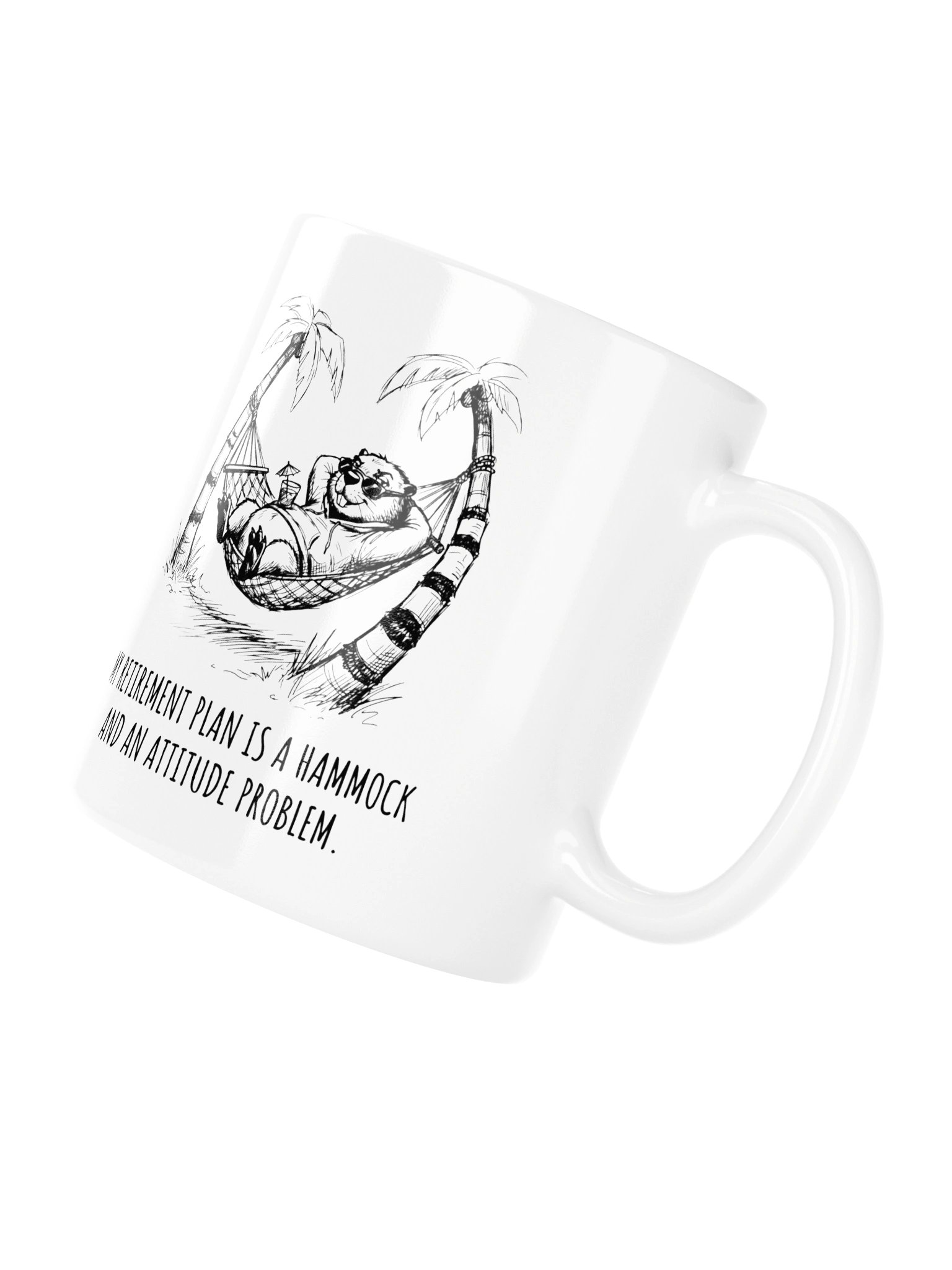 Retirement Plan Mug – Funny Hammock Retirement Coffee Mug product image (4)
