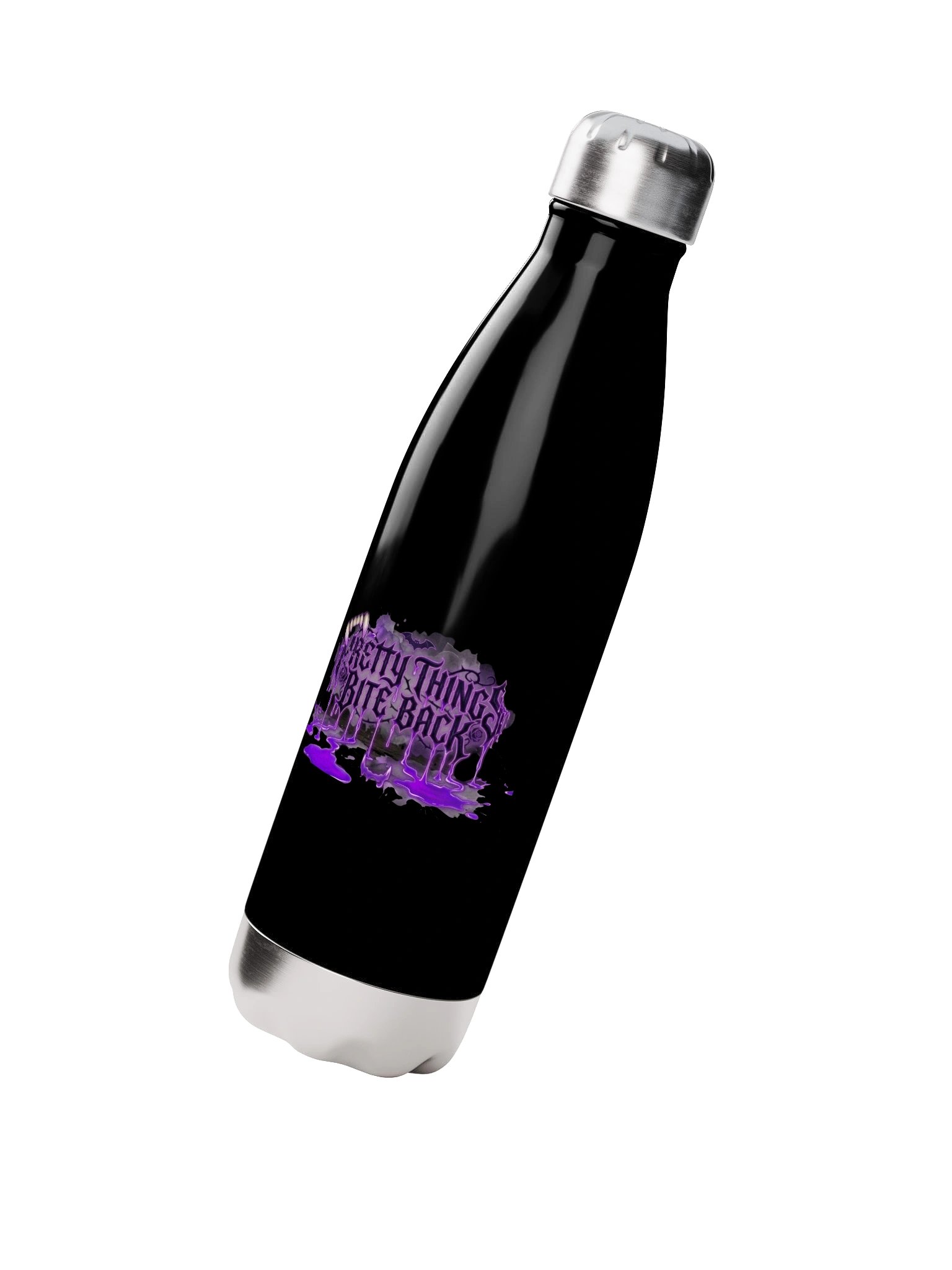 Pretty Things Bite Back Stainless Steel Water Bottle product image (2)