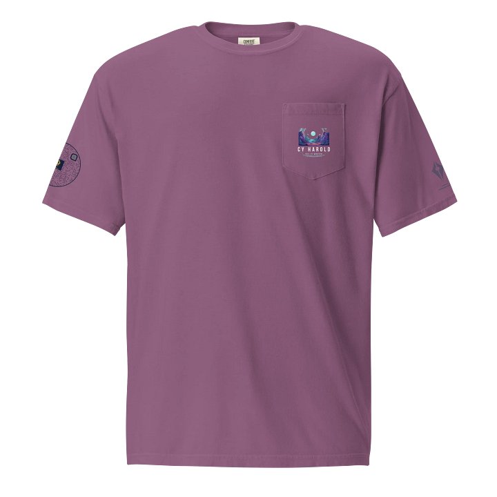 Cy Harold Space-Logo Shirt (Comfort Colors Unisex Garment-Dyed Pocket T-Shirt by Comfort Colors) product image (10)