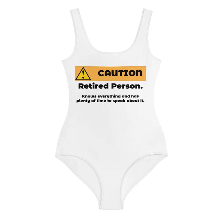 Caution Retired Person product image (1)