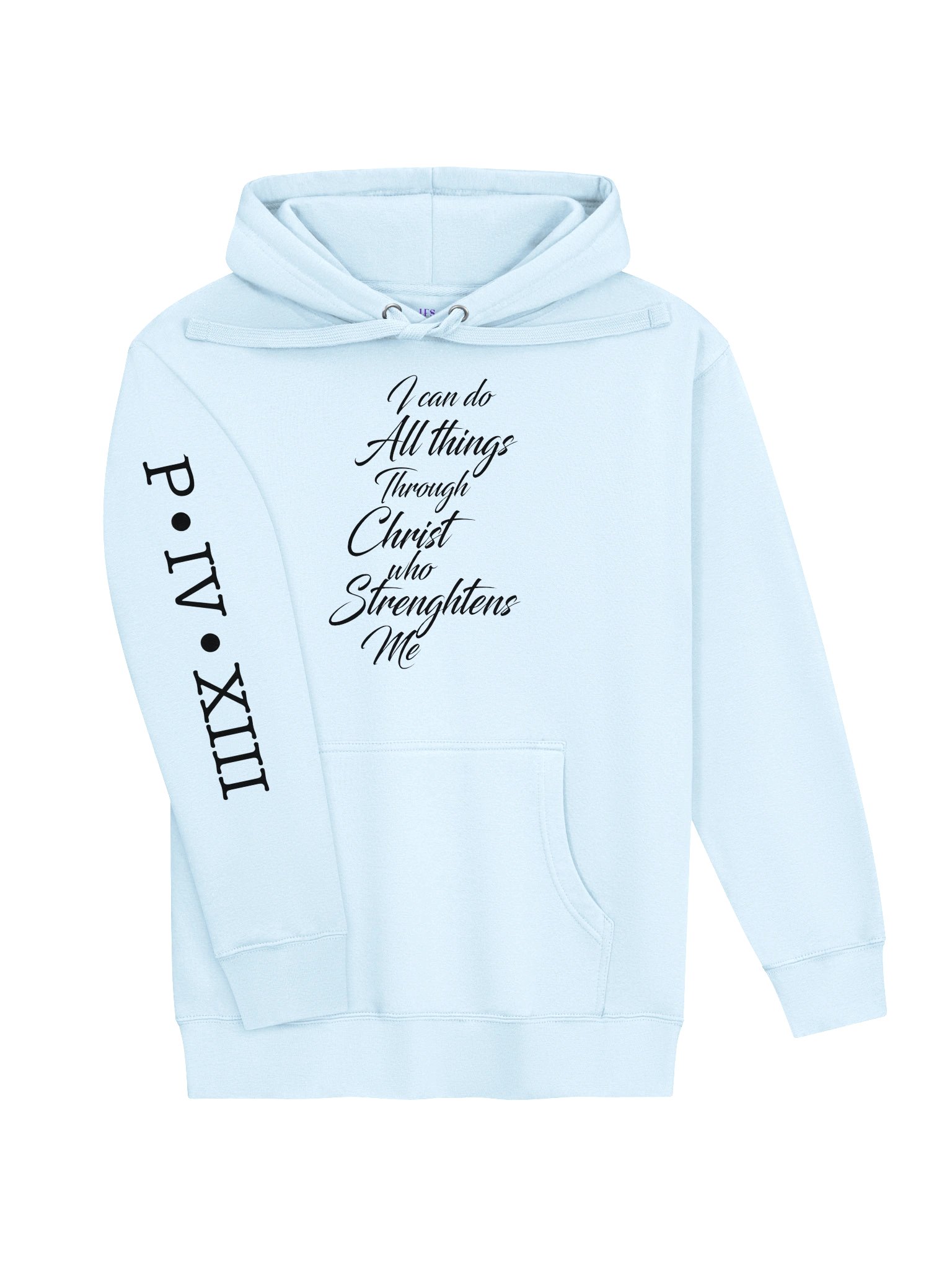 Philippians 4:13 LFS Hoodie drop product image (3)