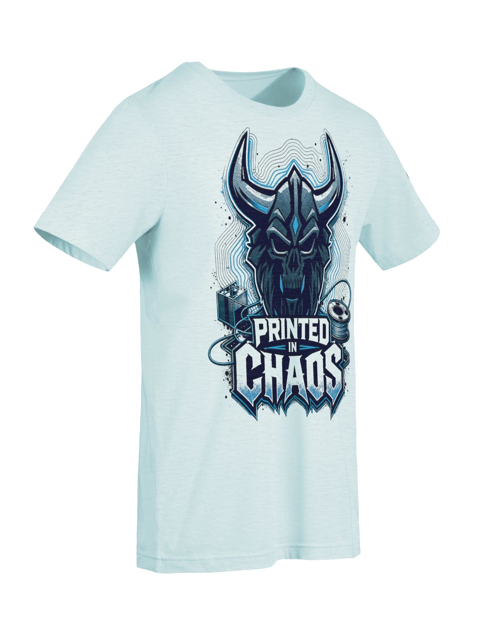 Printed in Chaos Skull Graphic Tee product image (129)