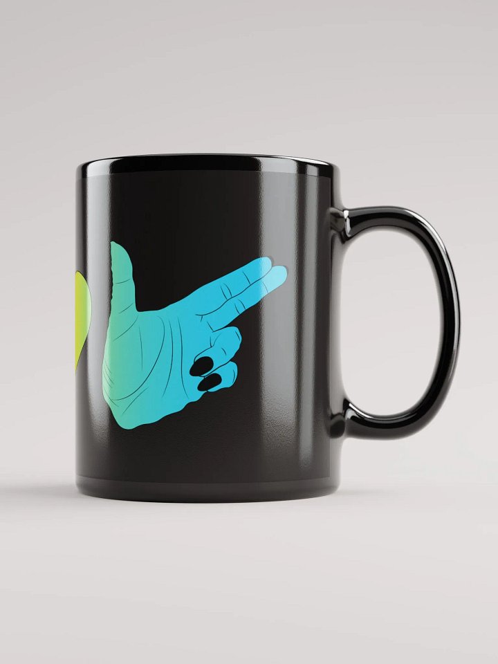 Finger Guns (pan flag) Mug product image (2)