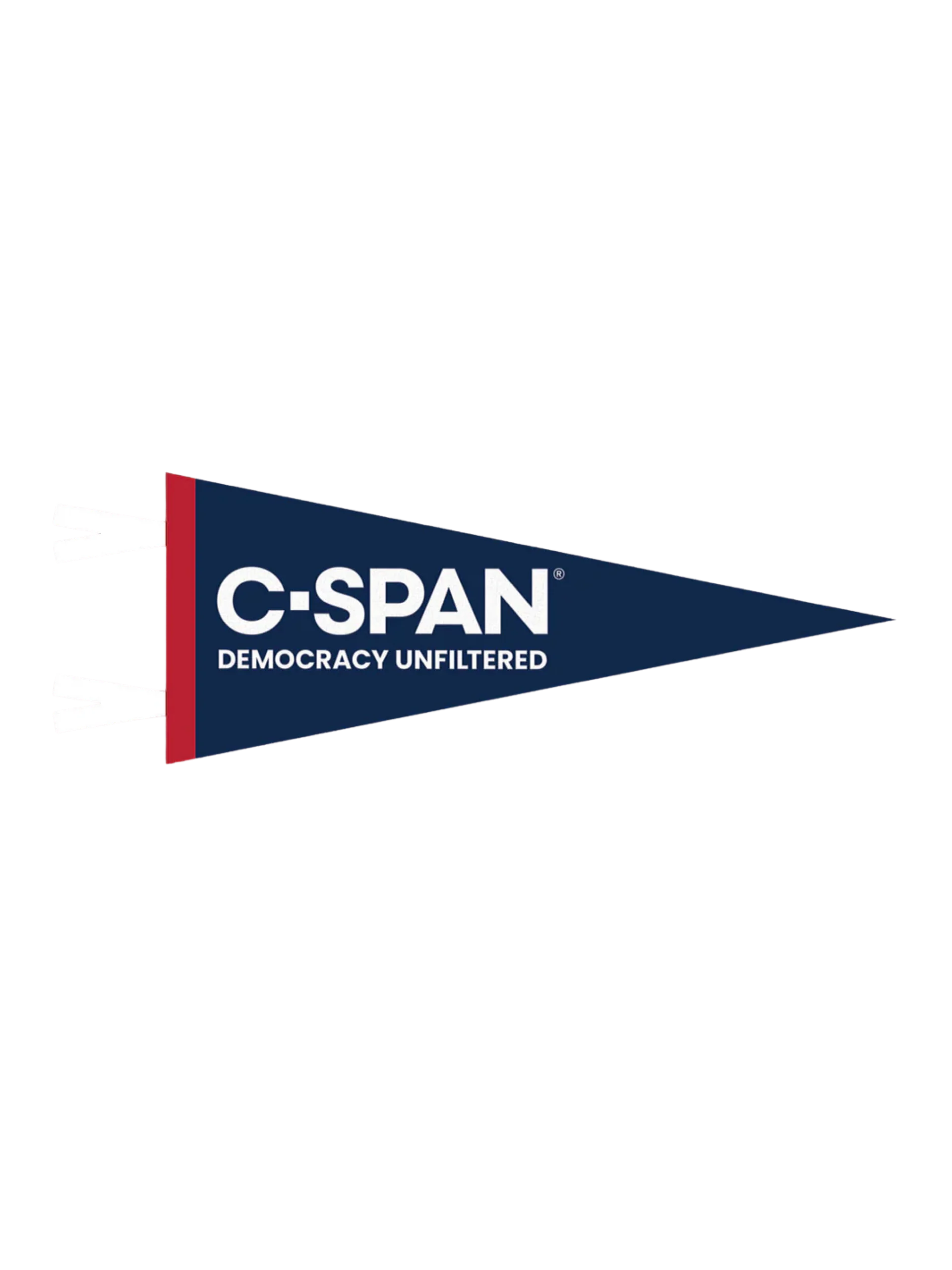 C-SPAN Democracy Unfiltered Pennant product image (1)