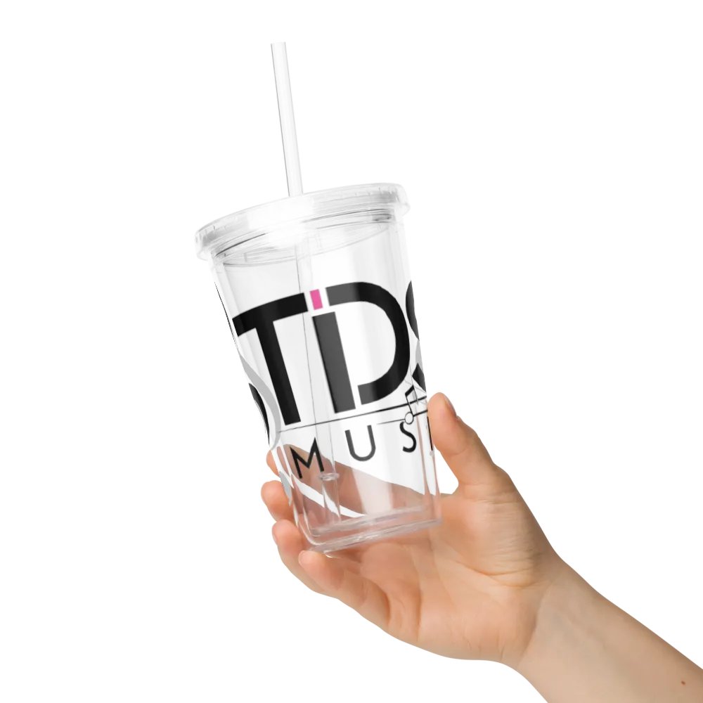 TDS Music 16oz Double Wall Insulated Tumbler - Clear, Music Themed Design product image (8)