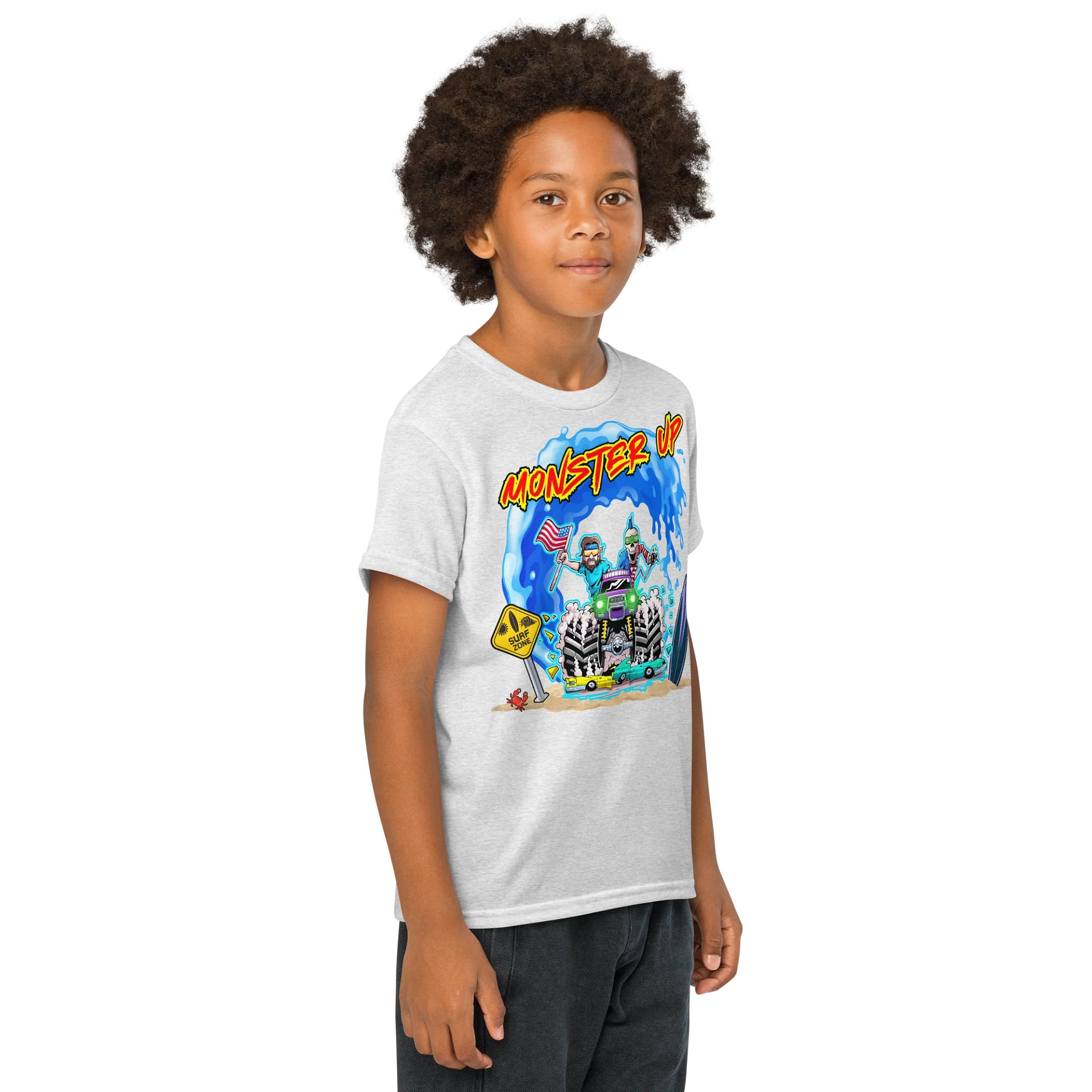 MONSTER UP : Gildan Youth Sports Tee product image (61)