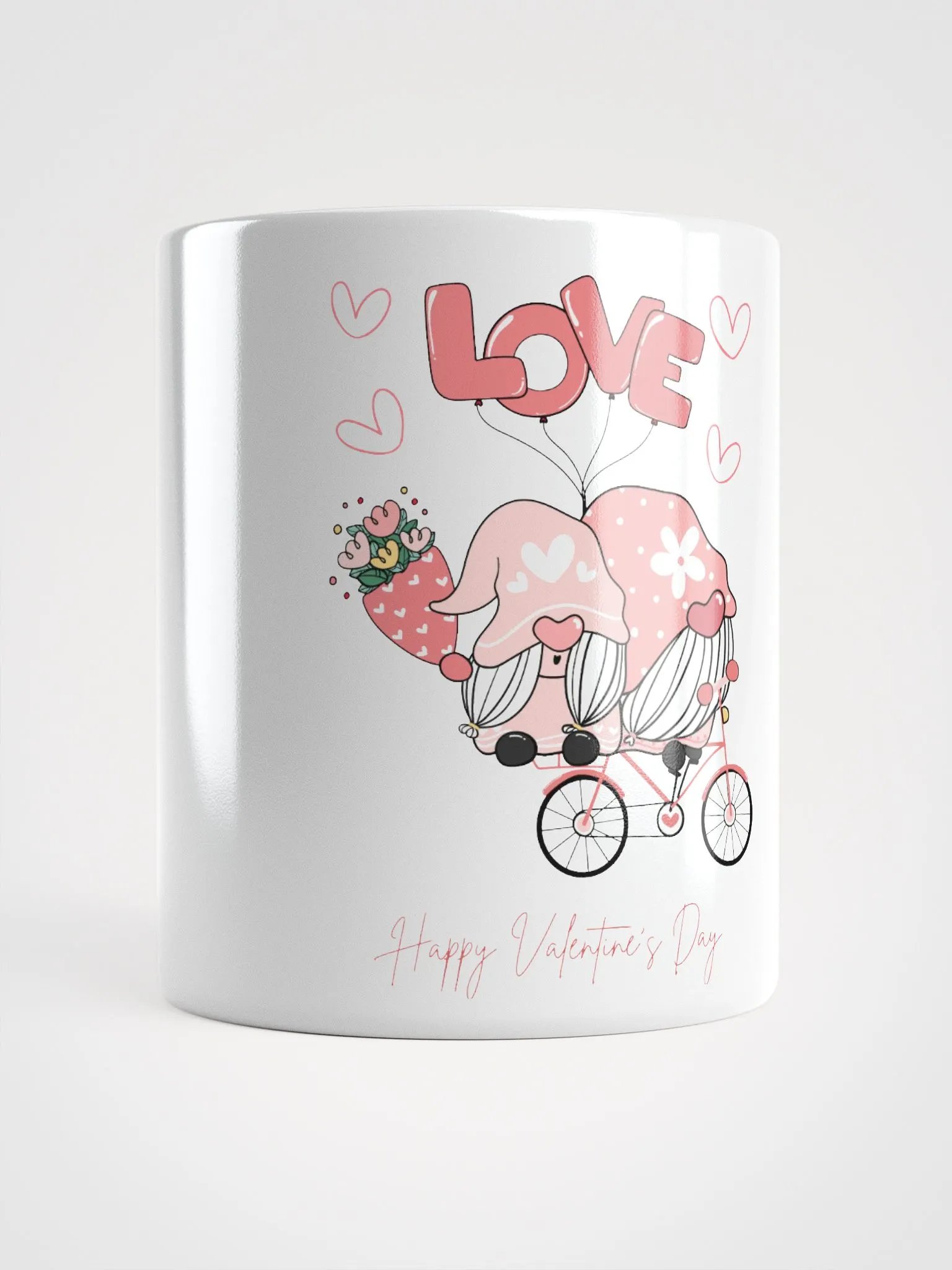 Love Gnomes White Glossy Mug product image (17)