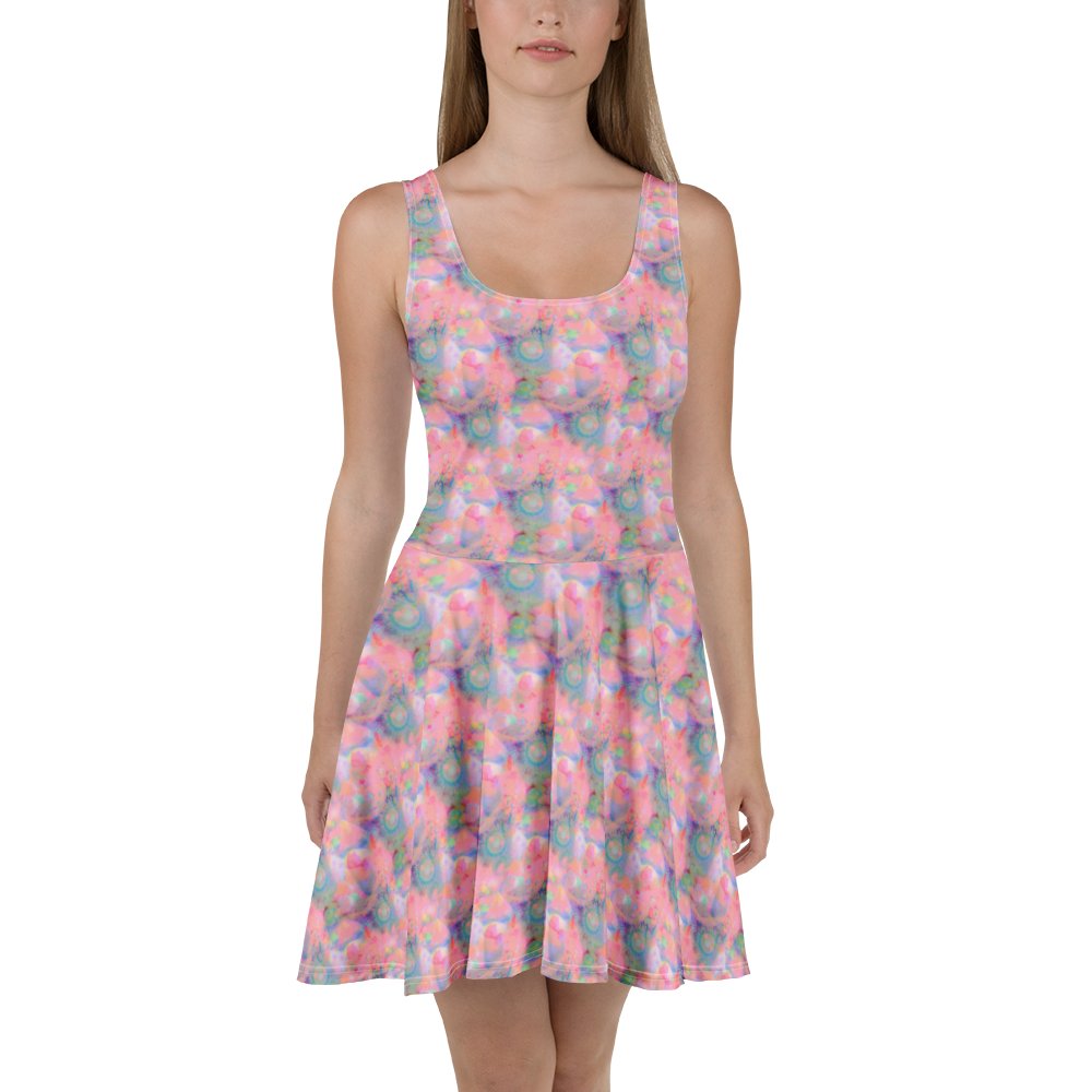 “spacescape” skater dress product image (2)