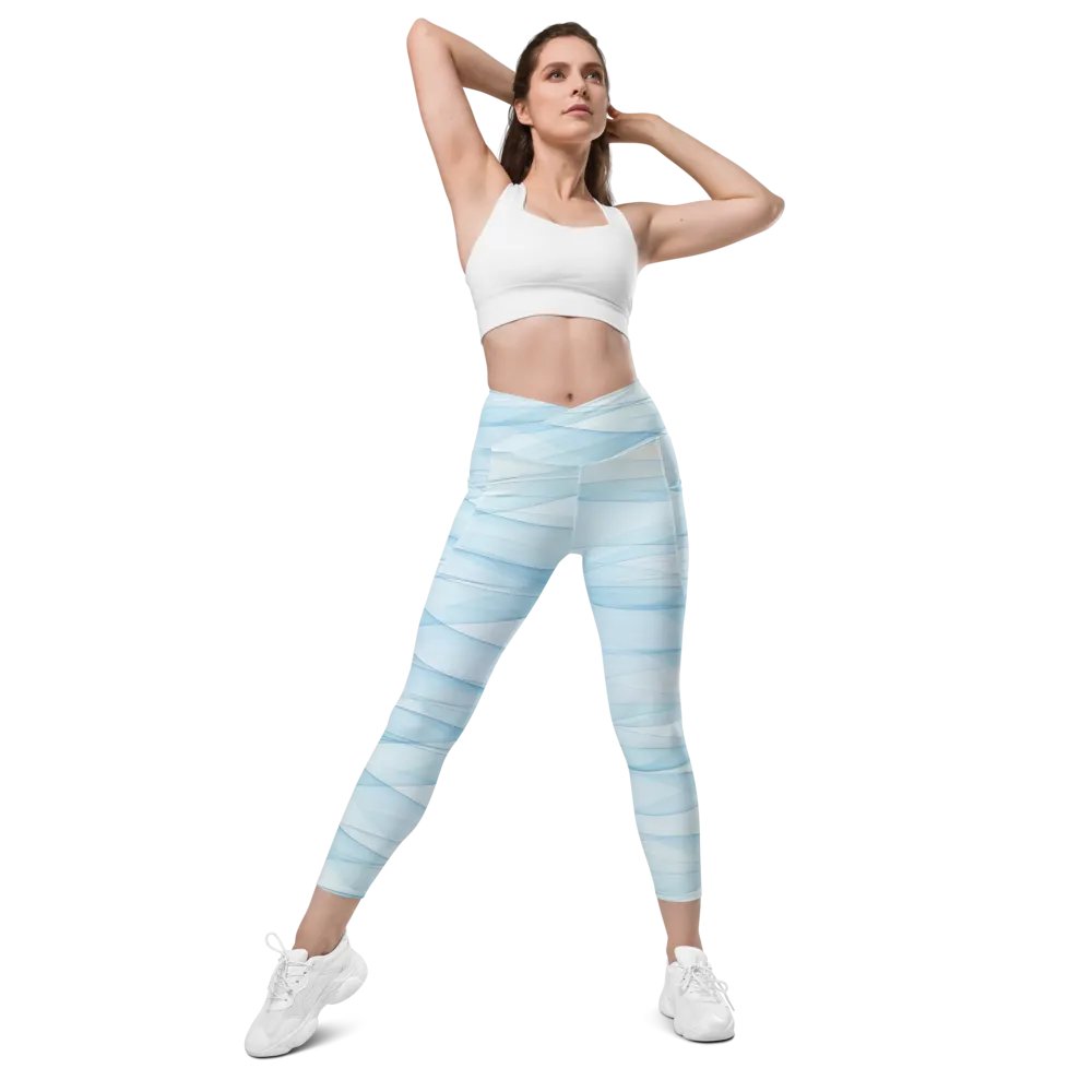 Fluid Motion Crossover Leggings with Sun Protection product image (2)