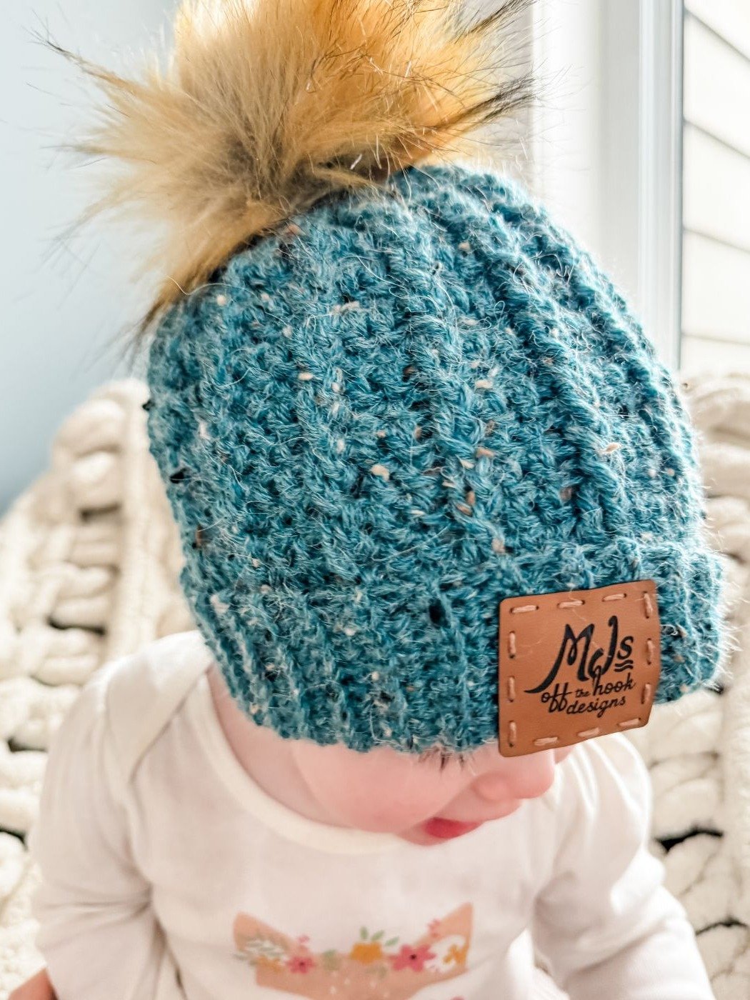 Winter Wonder Cable Hat Crochet Pattern product image (6)