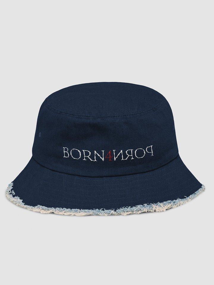 BORN4PORN jean bucket hat product image (1)