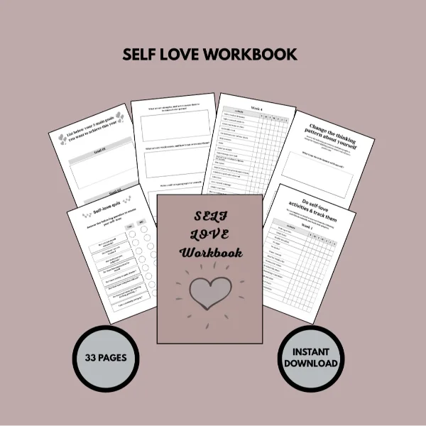Digital Self Love Workbook product image (1)