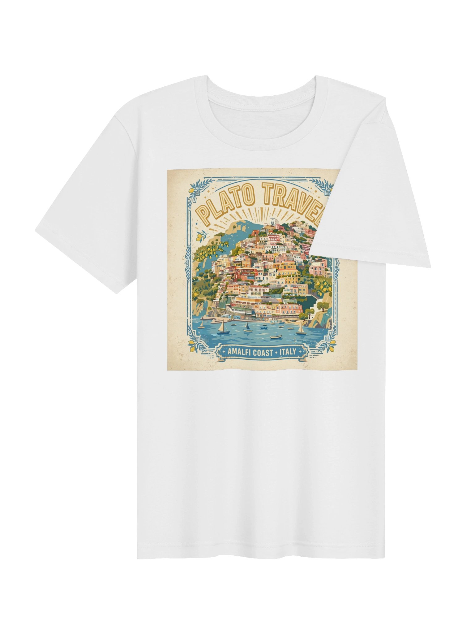Amalfi Coast Poster Tee product image (4)