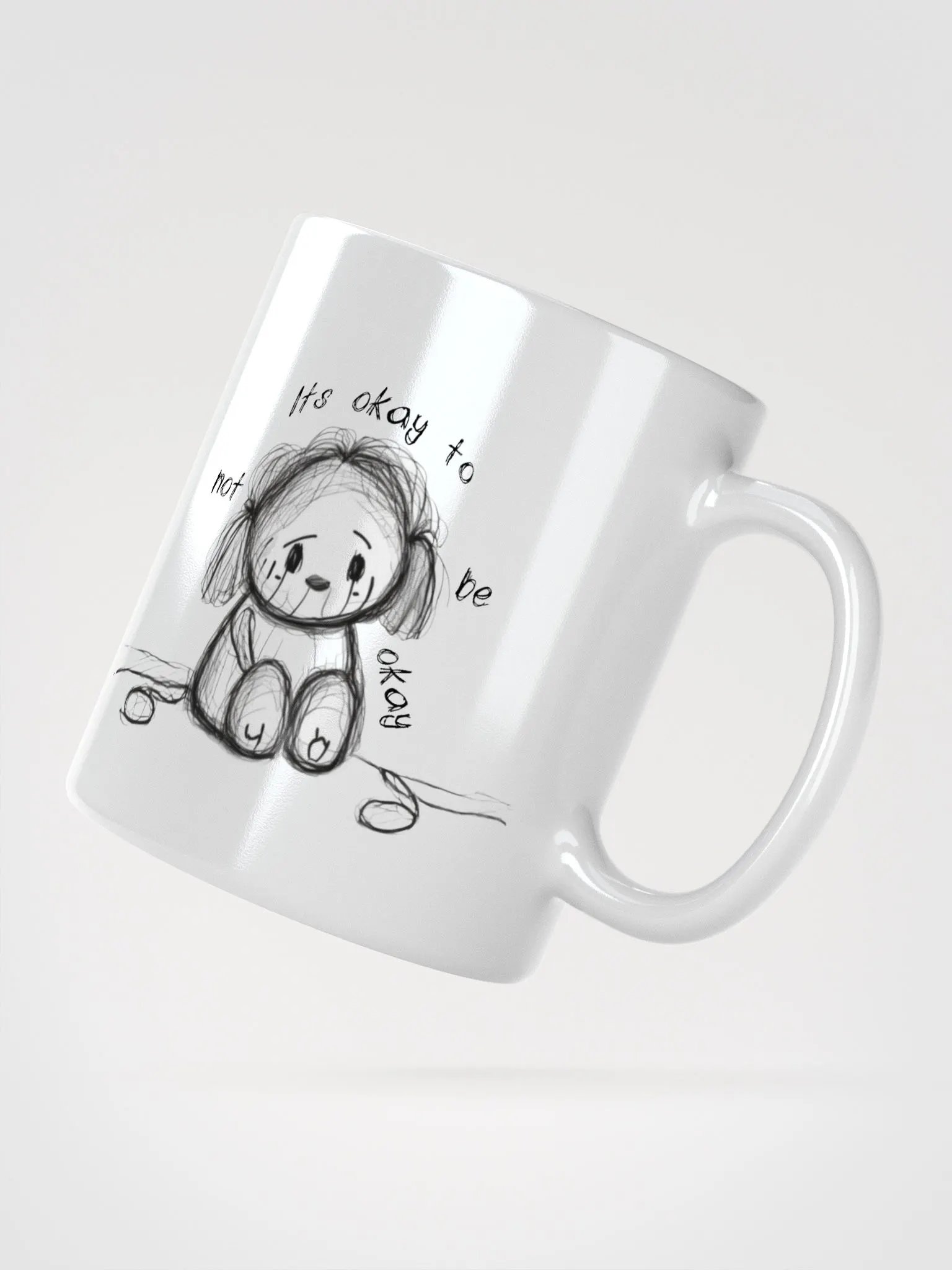 It's okay Mug product image (3)