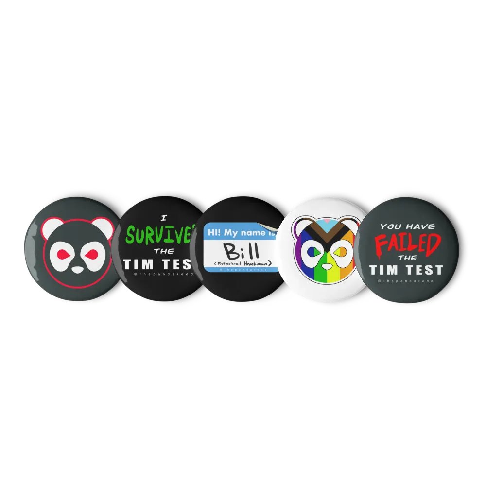 Panda Redd Classic Designs Buttons product image (1)