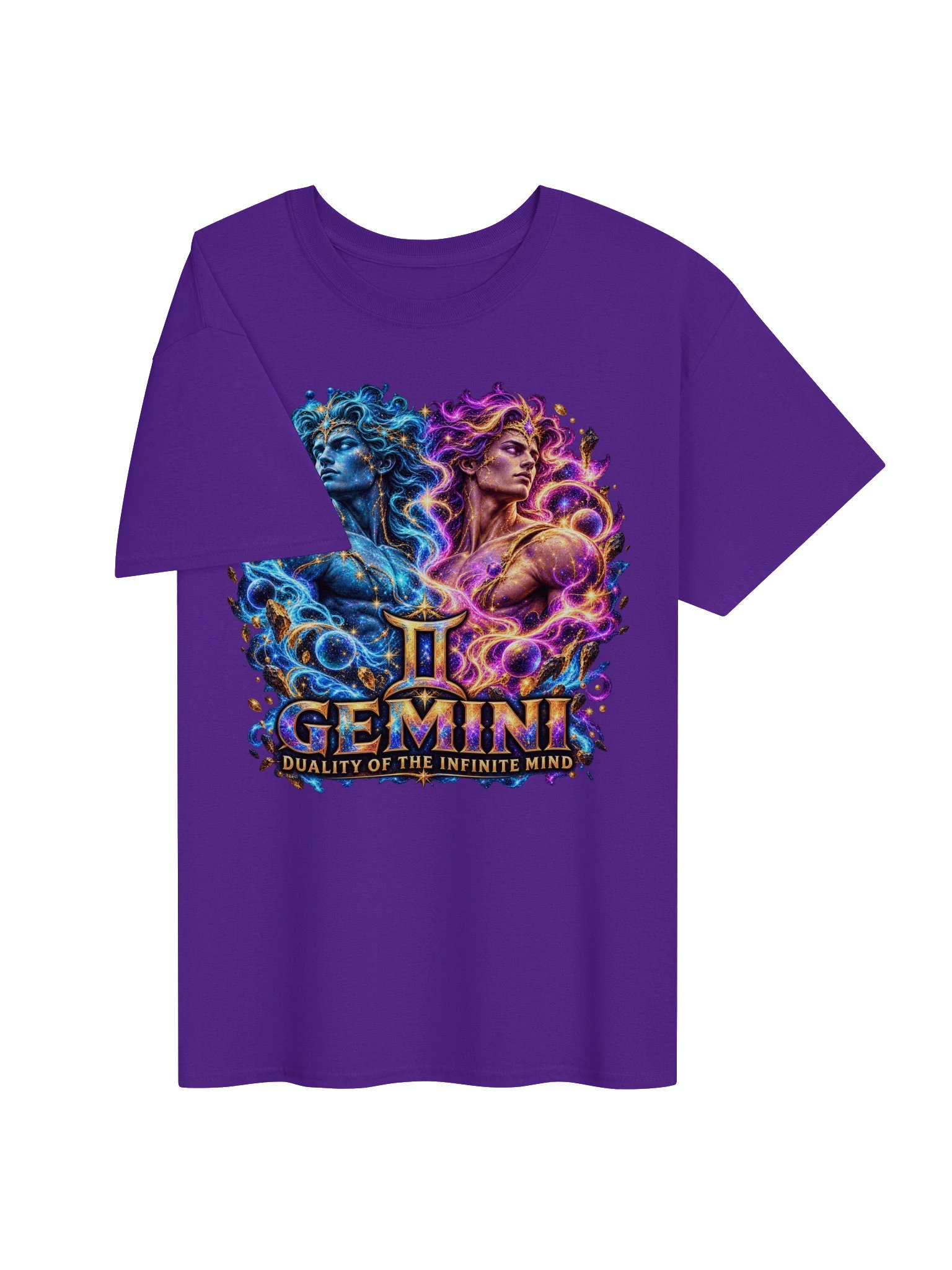 Duality of the infinite mind - Gemini Graphic Tee product image (63)