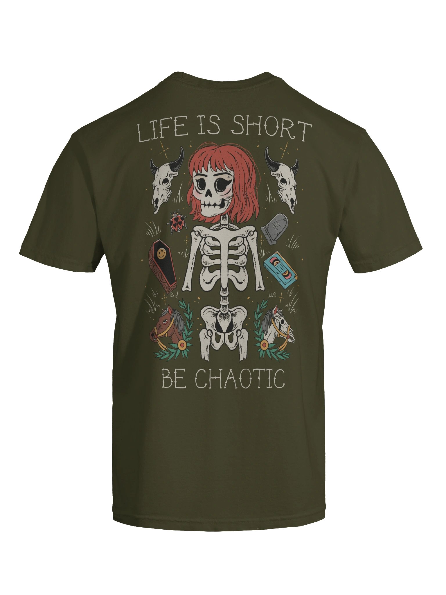 Life is Short, Be Chaotic Tee product image (19)
