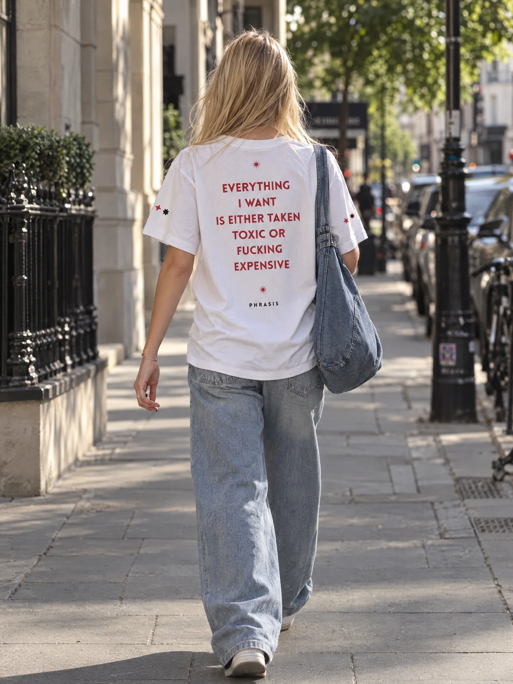 Everything I Want Tee - White — Solid White Blend, photo 5