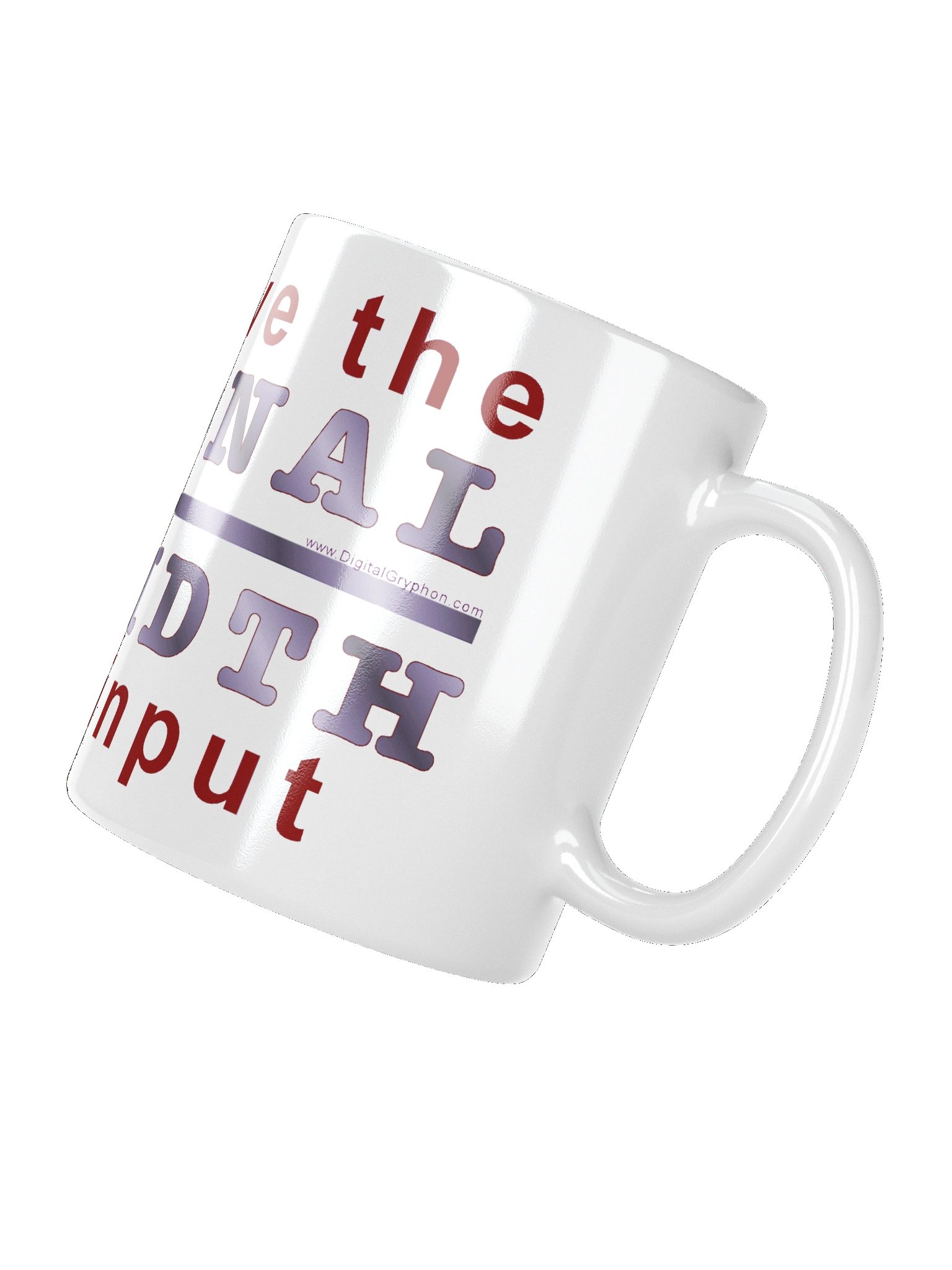 Emo Bandwidth White Mug product image (8)