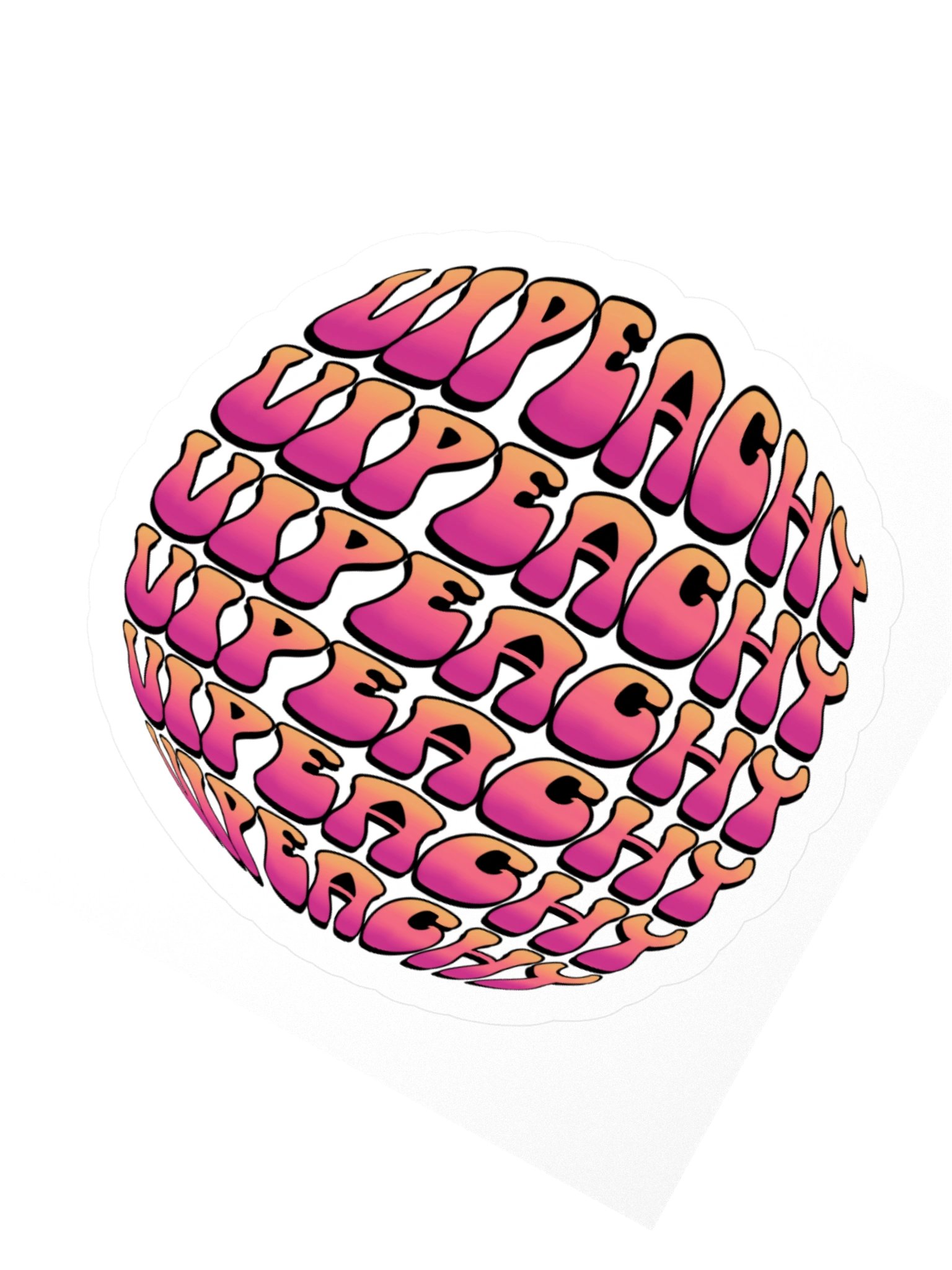 VIPeachy Groovy Sticker product image (5)