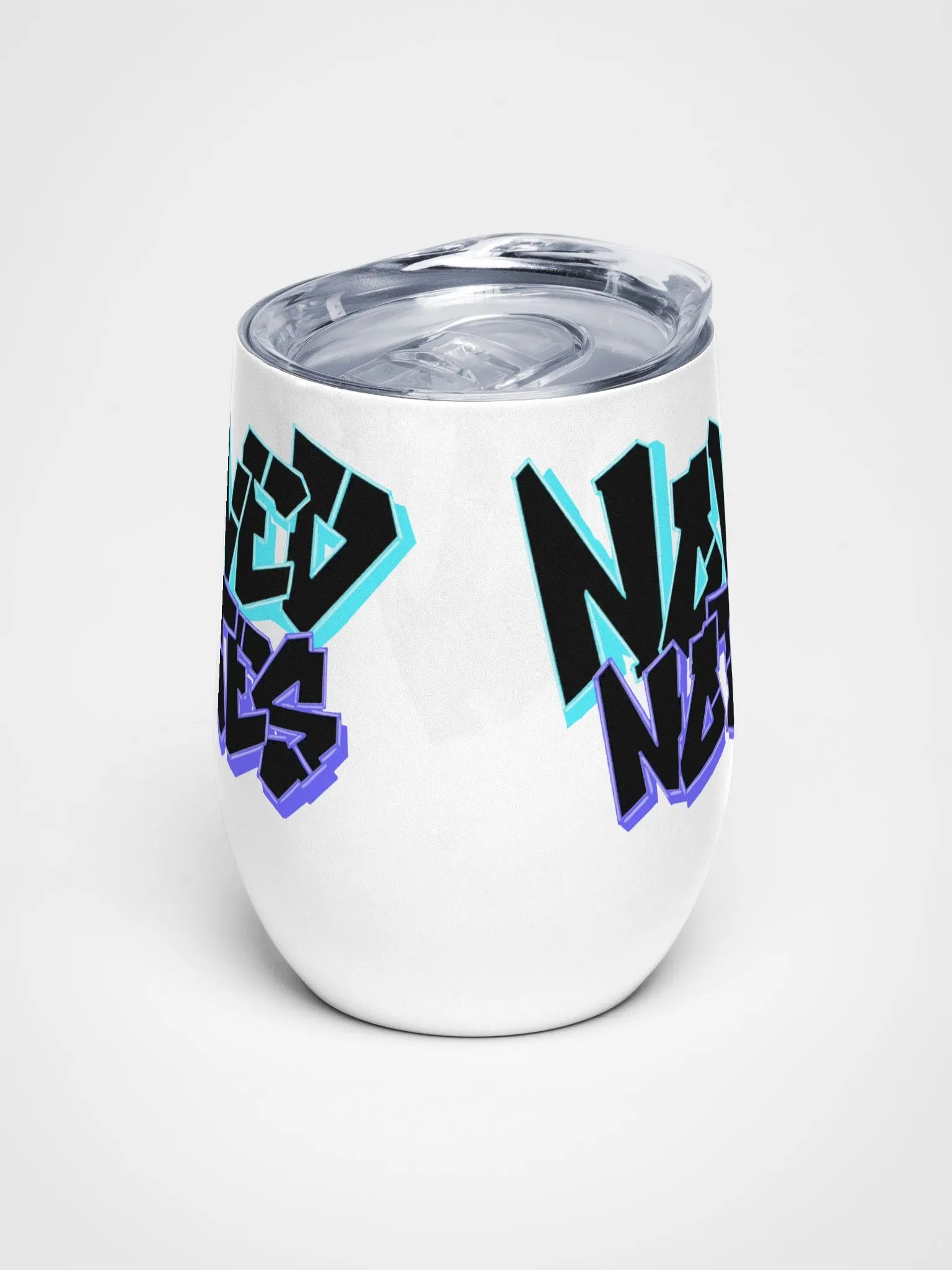 Noved Notes Graffiti Wine Tumbler product image (1)