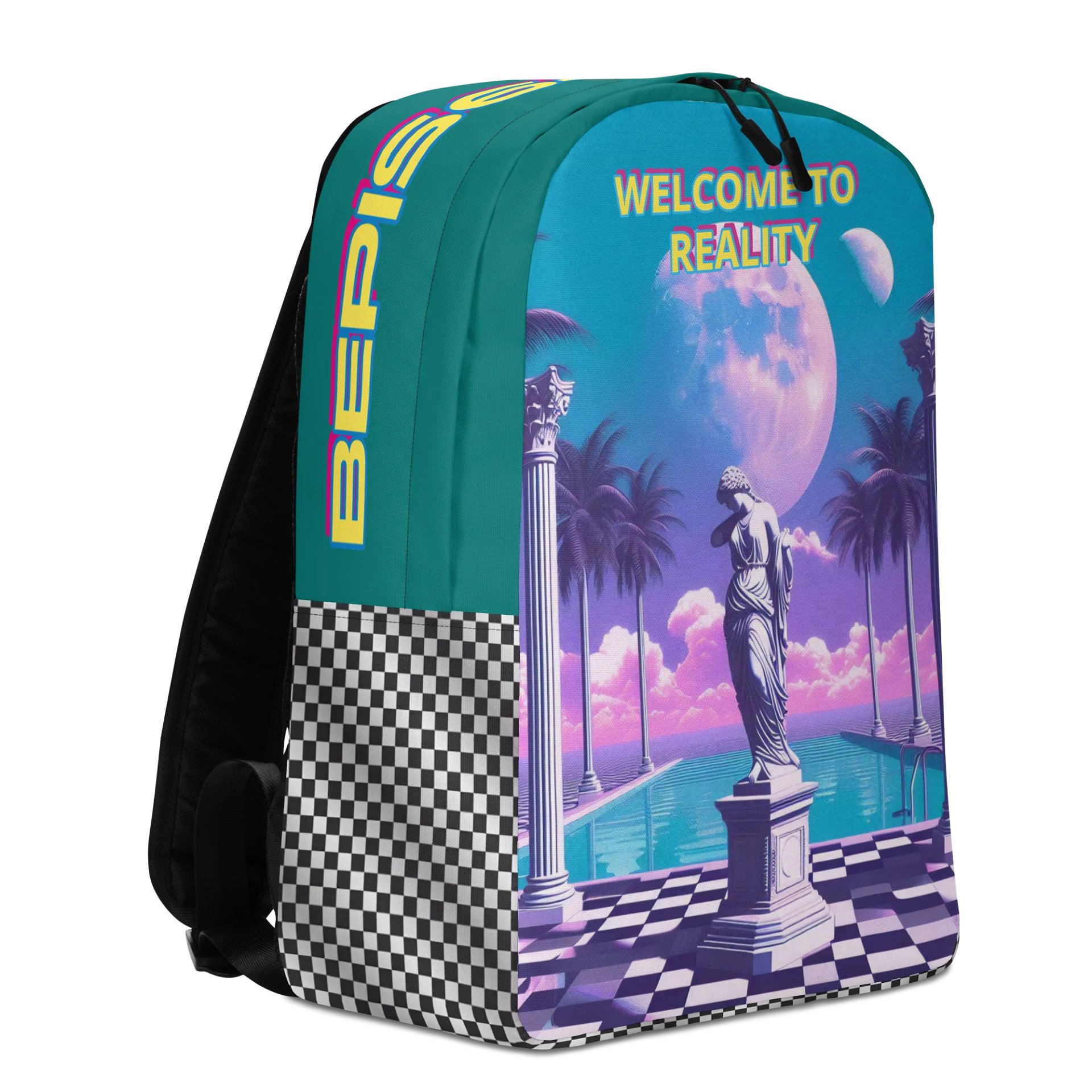 Welcome to reality backpack product image (3)