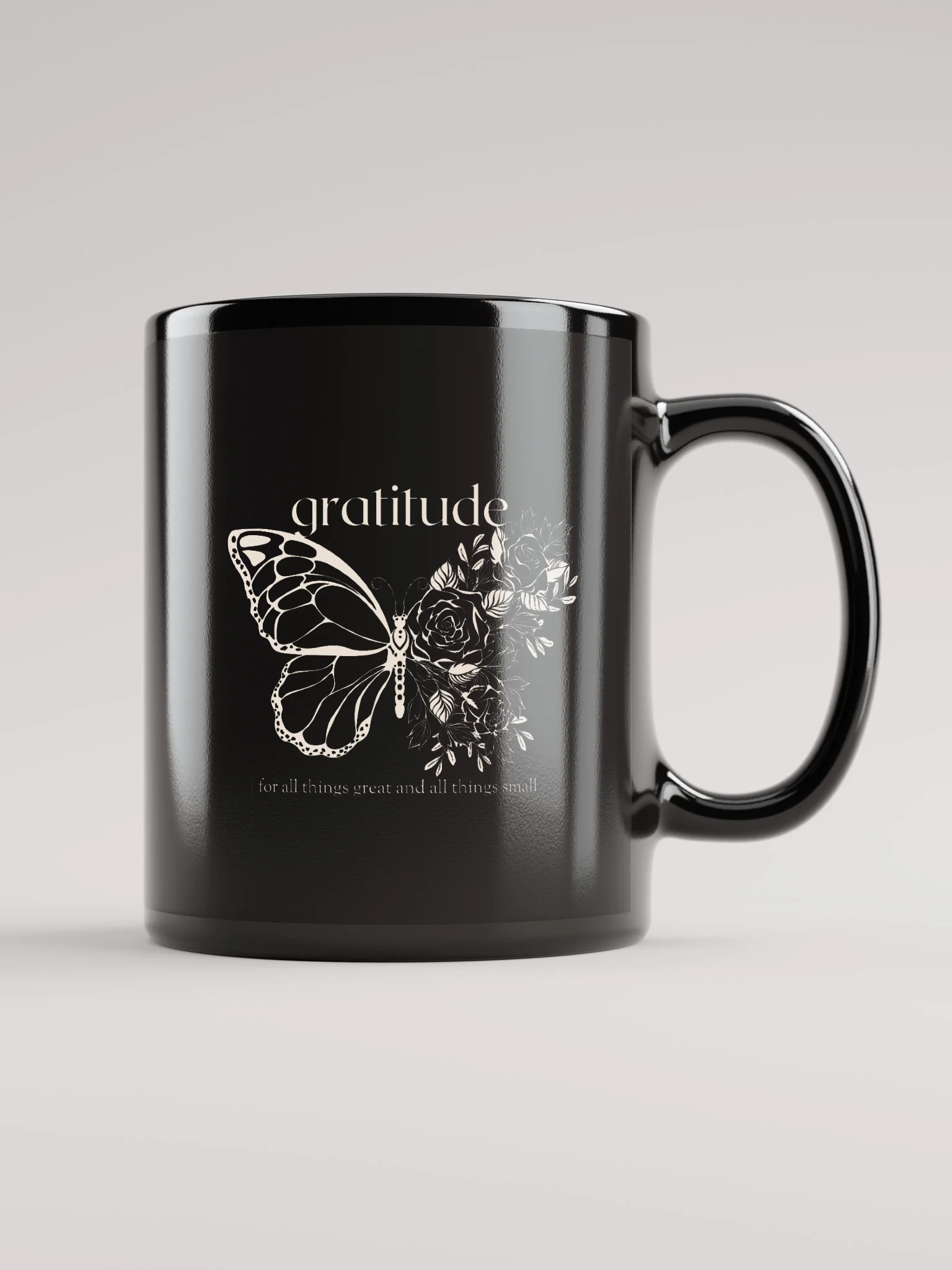 Gratitude Grows Butterfly Mug product image (1)