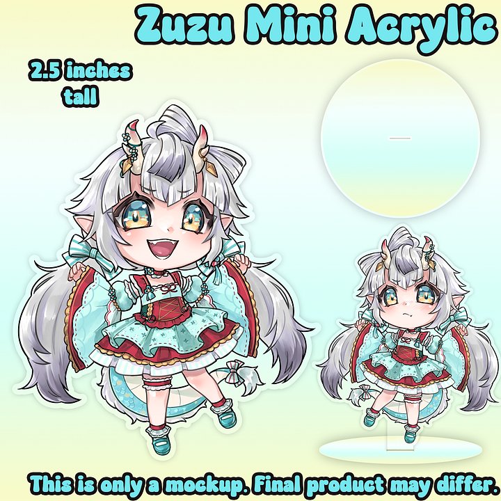 Zuzu Mini Acrylic [PREORDER] product image (1)