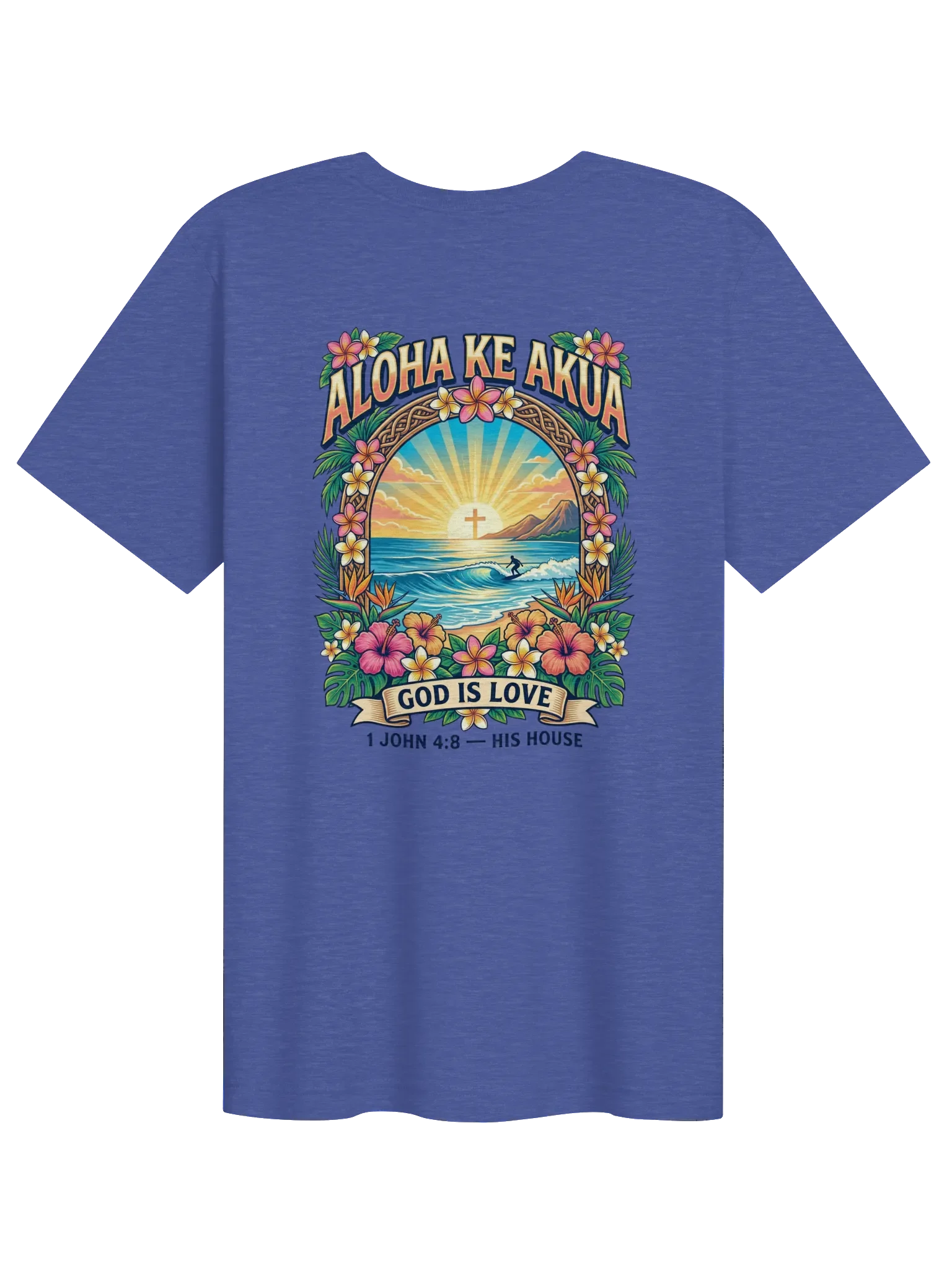 His House Unisex "Aloha Ke Akua" T-Shirt by His House