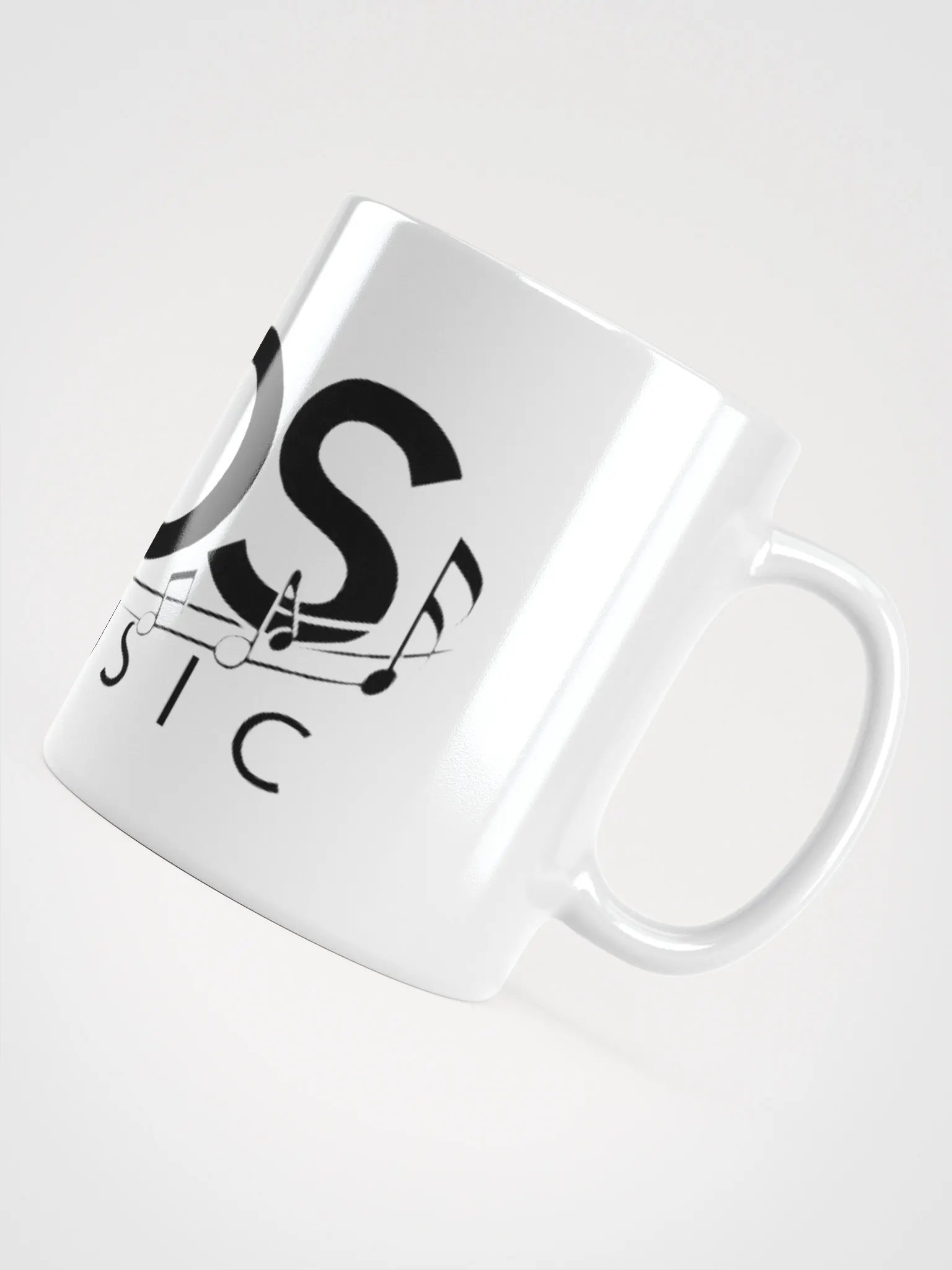 TDS Music White Glossy Ceramic Mug - Dishwasher & Microwave Safe - 11oz, 15oz, 20oz product image (4)
