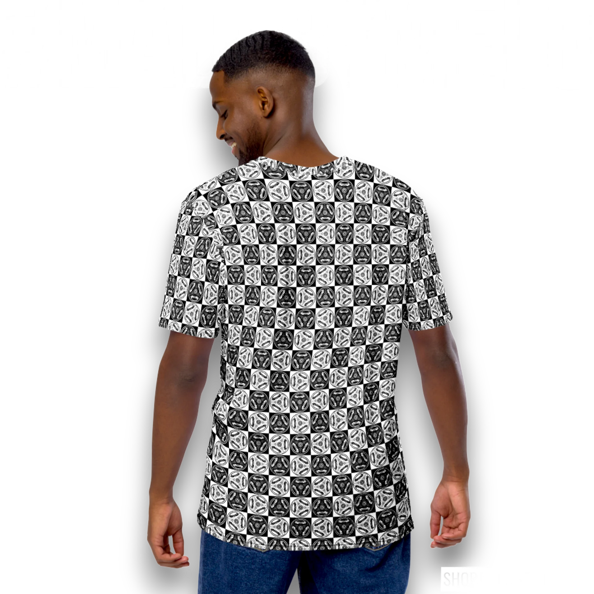 Checked Out Carballer All Over - Ultimate T-Shirt | #MadeByMELO product image (3)