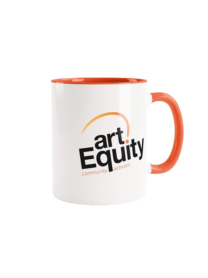 artEquity—Orange Accent Mug product image (1)