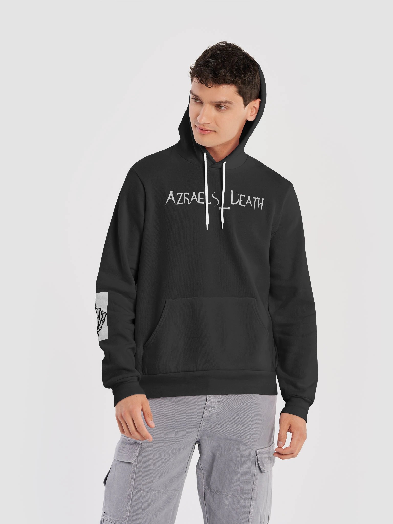 Rebellious Gesture Skeleton Hoodie product image (11)