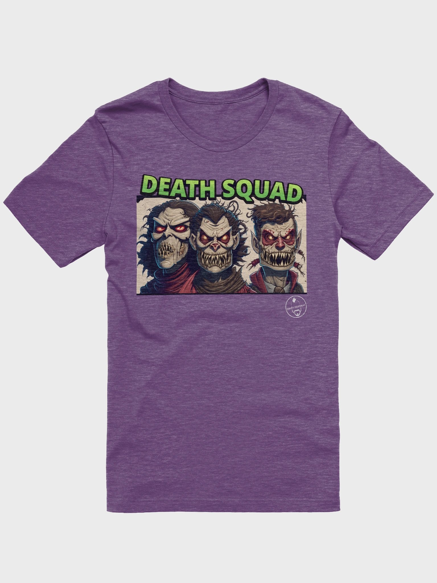 Death Squad Slime Tee White Logo product image (6)