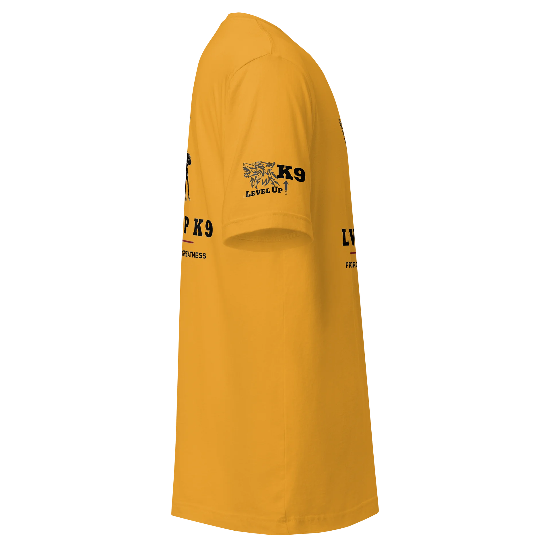 LEVEL-UP K9 Logo Tee — Lightweight soft fit product image (4)